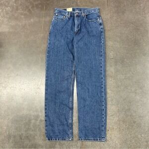Levi's 550 Relaxed Fit Jeans Blue Denim Straight Leg Men's 34x36 NWT